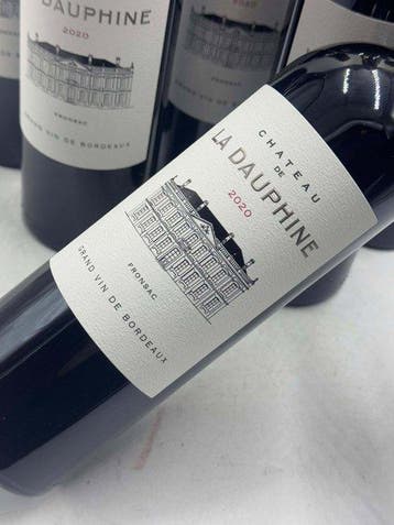 2020 Chateau de La Dauphine - Fronsac - 6 Bouteilles (0,75