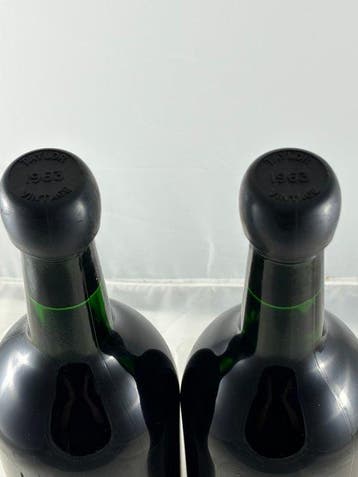 1963 Taylor - Vintage Port - Porto - 2 Flessen (0.75 liter)