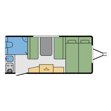 Sterckeman Starlett 420 CP - 2014 - Mover, Reservewiel