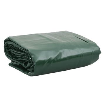 vidaXL Dekzeil 650 g/m² 4x8 m groen, Verzenden