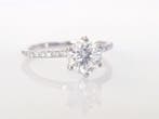 Bague de fiançailles - 14 carats Or blanc - 1.26ct. tw.