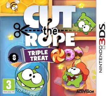 Cut the Rope Triple Treat (Losse Cartridge) (3DS Games), Consoles de jeu & Jeux vidéo, Jeux | Nintendo 2DS & 3DS, Ophalen of Verzenden