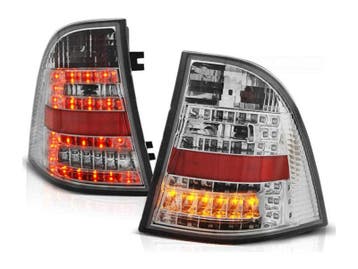 LED achterlichten Chrome geschikt voor Mercedes M-klasse, Auto-onderdelen, Verzenden, Nieuw, Mercedes-Benz