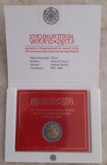 Vaticaan. 2 Euro 2004/2024 (25 monnaies)