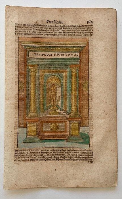 Sebastian Münster - Cosmographey: das ist, Beschreibung, Antiek en Kunst, Antiek | Boeken en Manuscripten