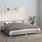 vidaXL Verzwaringsdeken met hoes 155x220 cm 11 kg stof grijs, Huis en Inrichting, Verzenden, Nieuw
