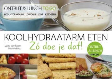 Ontbijt&lunch (to go) / Koolhydraatarm eten Zó doe je dat! /, Boeken, Verzenden, Zo goed als nieuw, Matty Barnhoorn