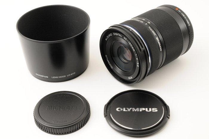 Olympus M.Zuiko Digital 4-5.6/40-150mm R ED Black [#1406], TV, Hi-fi & Vidéo, Appareils photo numériques
