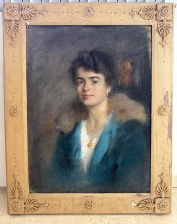 Vincenzo Volpe (1855-1929) - Ritratto di Signora