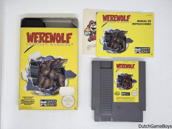 Nintendo Nes – Werewolf The Last Warrior - ESP, Games en Spelcomputers, Games | Nintendo NES, Gebruikt, Verzenden