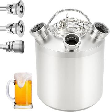 Bierreinigingsvat 10L RVS | Retour deal | Knallerprijs, Verzenden, Nieuw zonder verpakking, Reinigen