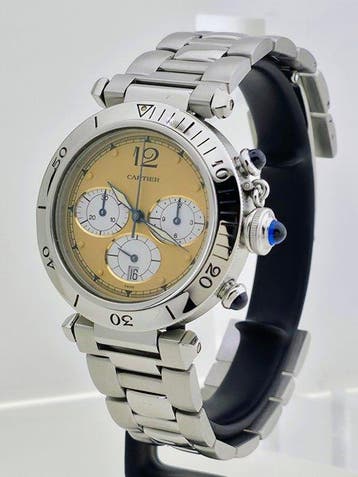 Cartier - Pasha de Cartier - W3100355 - Unisexe - 2000-2010, Nieuw