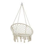 Hangstoel beige - boho stijl - stoel om op te hangen - max, Verzenden, Nieuw