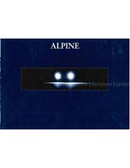 1993 ALPINE A610 TURBO BROCHURE ITALIAANS, Nieuw