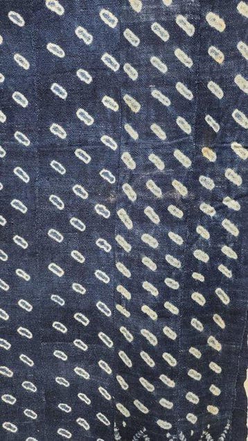 Tissu en coton indigo - Mali (Sans prix de réserve)