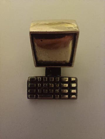 Miniatuur beeldje (5) - .800 zilver, Antiek en Kunst