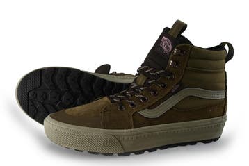 Vans Hoge sneakers in maat 40½ Bruin, Kleding | Heren, Schoenen, Bruin, Verzenden, Zo goed als nieuw, Sneakers