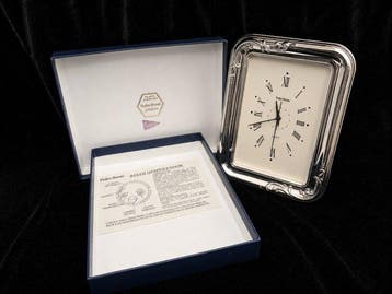 Wekker - Pedro Durán - - .925 zilver - 1990-2000 - wekker