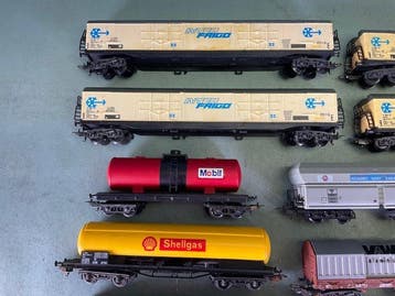Lima H0 - Wagon de train miniature (27) - DB, SNCF, FS, Nieuw