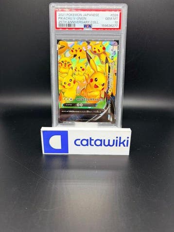 Pokémon - 1 Graded card - Pikachu V-UNION 028/028 PSA 10 GEM, Nieuw
