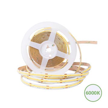 COB LEDSTRIP | VRIJ KNIPBAAR | 24V | IP20 | 5M | 10W/M | 60, Huis en Inrichting, Verzenden, Nieuw