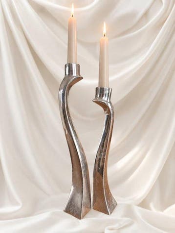 matthew hilton - Kandelaar (2) - Aluminium - Genoemt