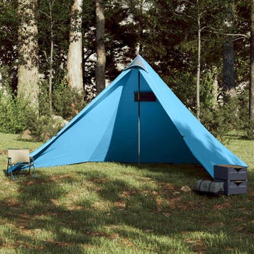 vidaXL Tipitent 7-persoons waterdicht blauw, Verzenden