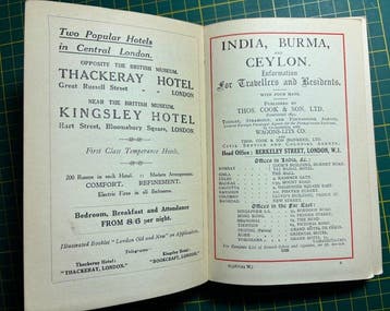 . - India, Burma, and Ceylon. Information For Travellers and