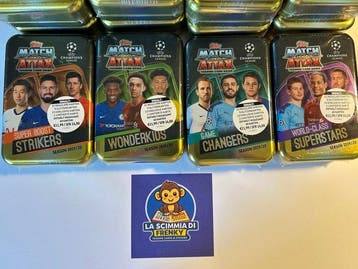 Topps - 24 Box - 24 tin box match attax 2019 20 2020