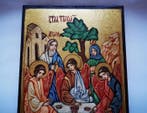 Icoon - Oudtestamentische icoon van de Heilige Drie-eenheid