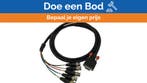 Bieden: VGA to 5x BNC RGBHV Video Cable - HD15 Male - 1.8m, Ophalen of Verzenden