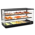 Tapasvitrine | LOGIC | Zwart | 4x 1/3 GN | +2°C/+6°C |, Zakelijke goederen, Verzenden, Nieuw in verpakking