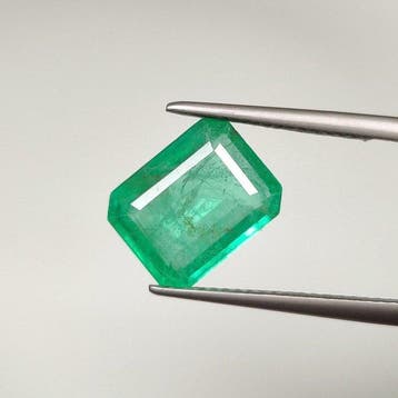 1 pcs Vert Émeraude - 3.67 ct - International Gemological, Handtassen en Accessoires, Nieuw