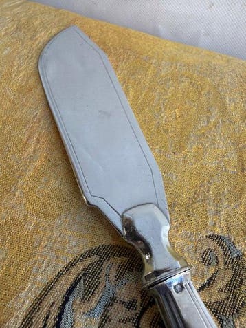 Taartschep - Zilver - 1920-1930, Antiek en Kunst