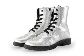Kipling Veterboots Meisjes in maat 33 Zilver, Verzenden, Schoenen