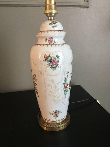Compagnie des Indes Samson - Tafellamp (2) - Oost-Indische