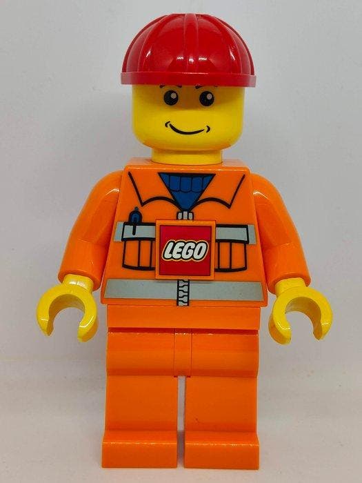 Lego - Construction Worker - Big Minifigure, Enfants & Bébés, Jouets | Duplo & Lego