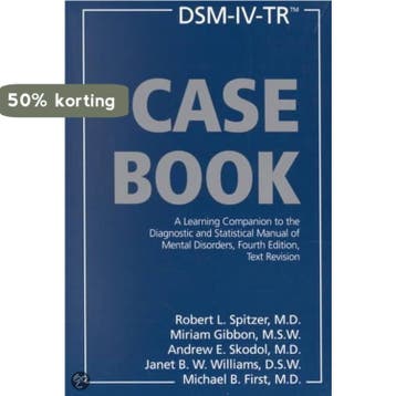 DSM-IV-TR Casebook 9781585620593 Robert L. Spitzer, Verzenden, Robert L. Spitzer
