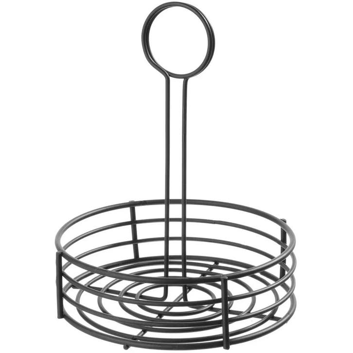 Menage | Metaal | Zwart | Rond | Ø165x215(h)mm HENDI, Articles professionnels, Horeca | Équipement de cuisine, Envoi