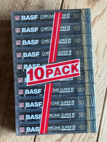 BASF - Chrome Super II 90 / IEC Type II / Position élevée, TV, Hi-fi & Vidéo