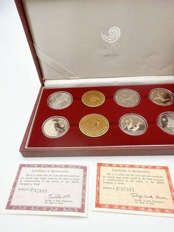 Collectie van memorabilia - #1953 Zuid-Korea Seoul 1988