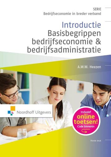 Introductie basisbegrippen bedrijfseconomie &, Verzenden, Zo goed als nieuw, A.W.W. Heezen