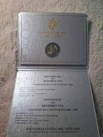 Vatican. 2 Euro 2006 Guardia Svizzera (Sans prix de