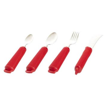 Bestekset rood, Verzenden, Nieuw