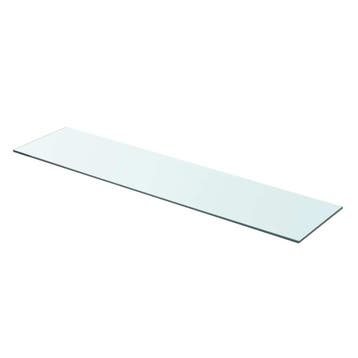 vidaXL Wandschap transparant 90x20 cm glas, Maison & Meubles, Verzenden