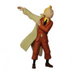 Kuifje PVC Beeldje met Trenchcoat 8 cm, Ophalen of Verzenden, Nieuw
