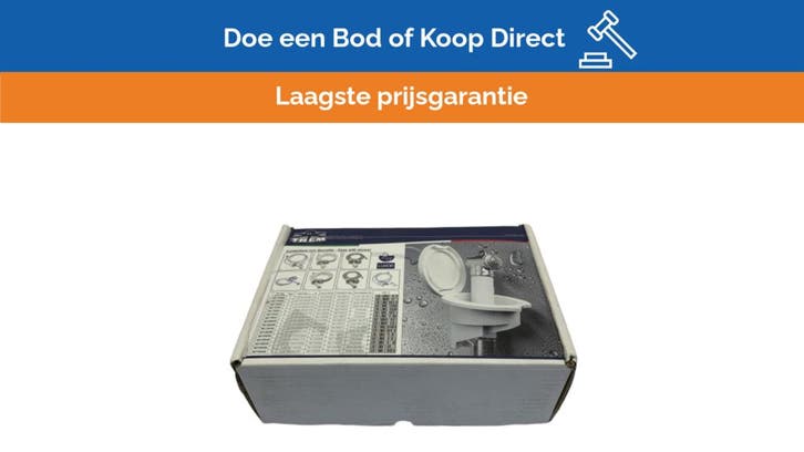 Bieden: Trem Build-In Deck Shower Kit White -, Watersport en Boten, Bootonderdelen, Ophalen of Verzenden