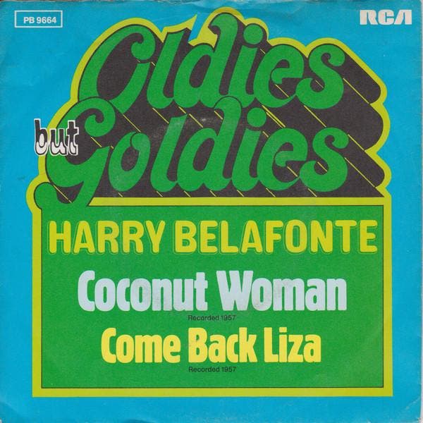 Harry Belafonte - Coconut Woman / Come Back Liza, Cd's en Dvd's, Vinyl | Pop, Gebruikt, Verzenden