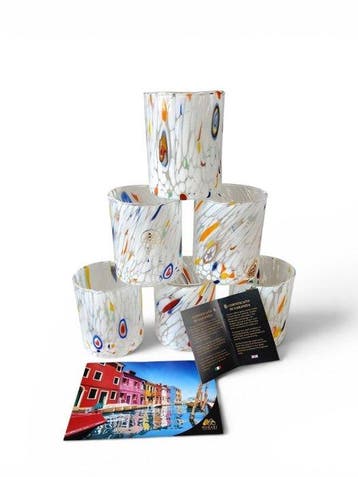 MurArt - MurArt - Drinkset (6) - Glas - Murrine Millefiori