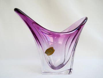 Val Saint Lambert - Vase - Cristal - Vaas Object, Antiquités & Art